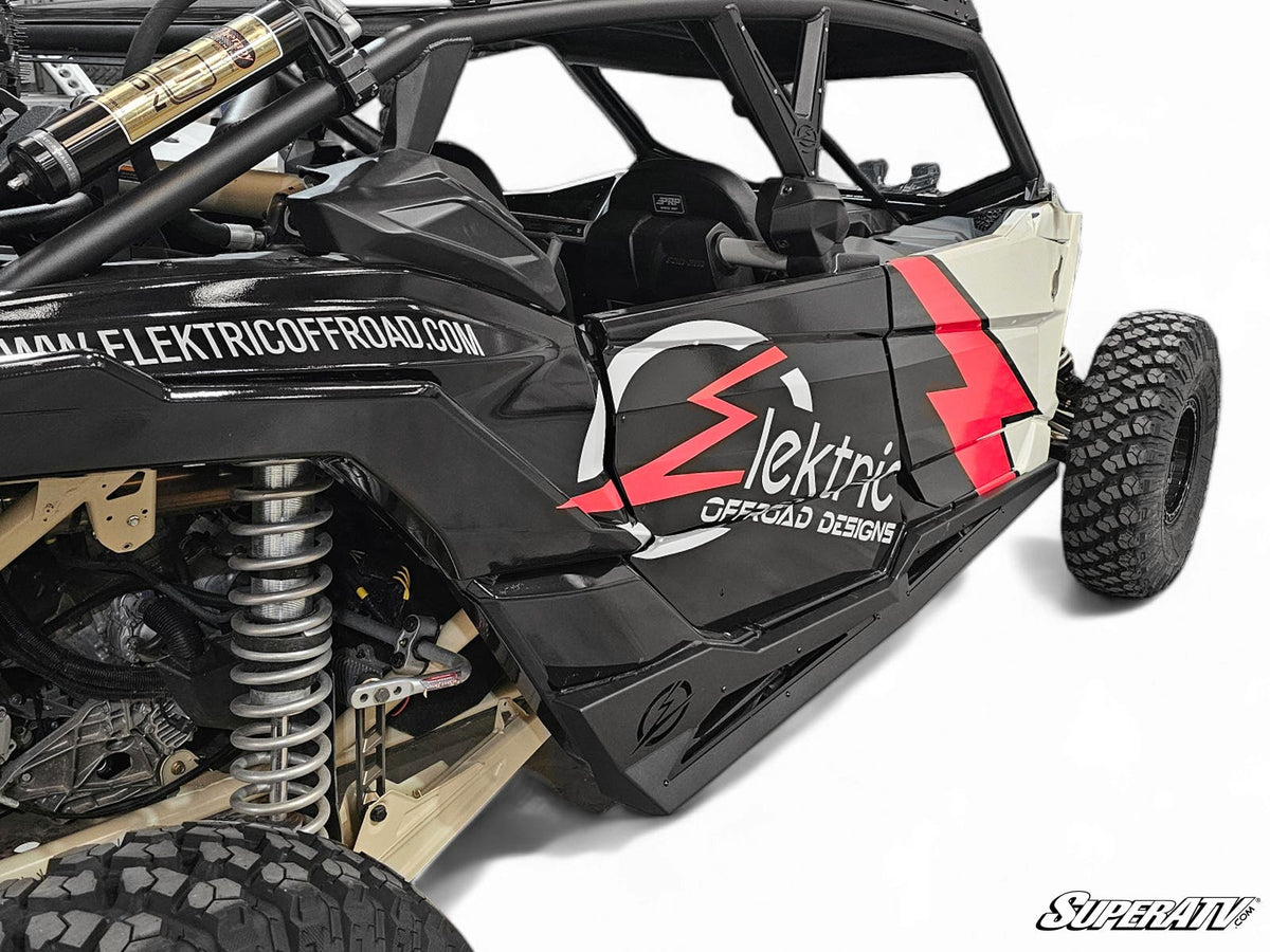 Elektric Offroad Can-Am Maverick X3 MAX Volt Rock Sliders – fits Can-Am Maverick X3 MAX (view 4)