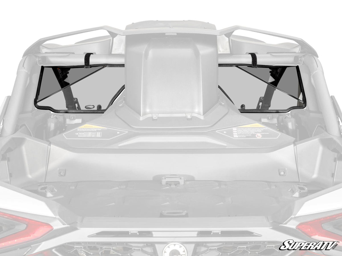 Can-Am Maverick R Rear Windshield – fits Can-Am Maverick R 2-Seat