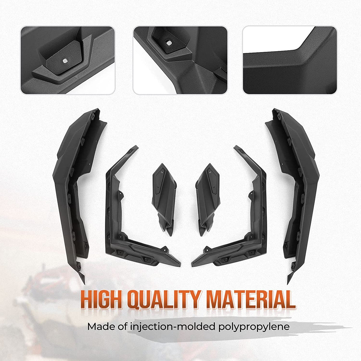 Fender Flares & Nerf Bars For Can-Am Maverick X3 – fits Can-Am Maverick X3 2-Seat (view 2)