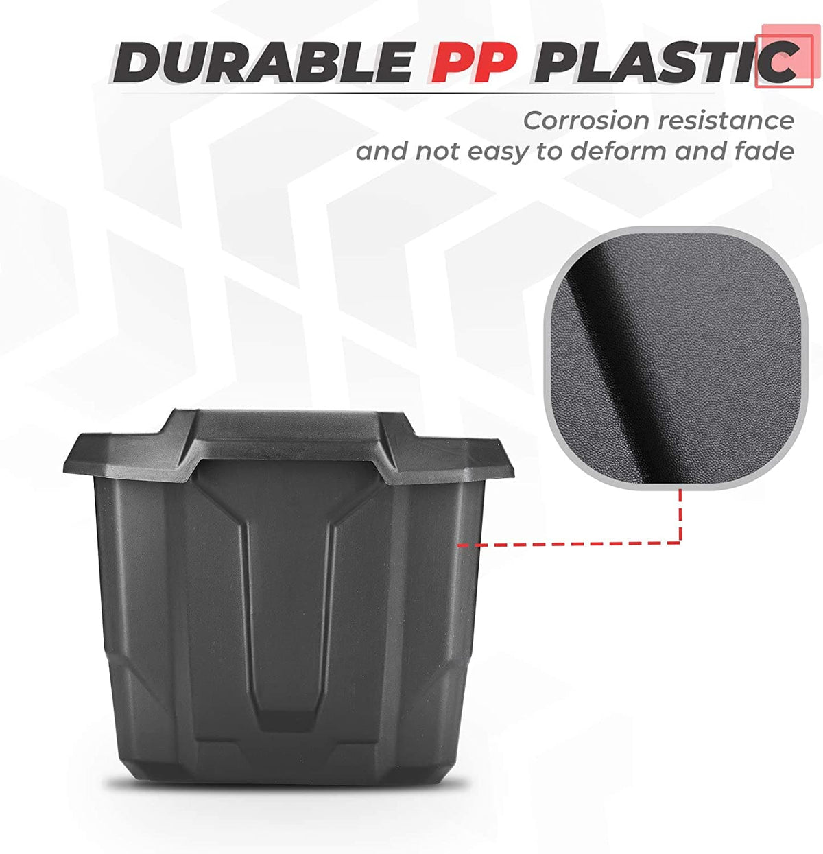Center Underseat Storage Bin for Can Am Defender HD5|7|8|9|10