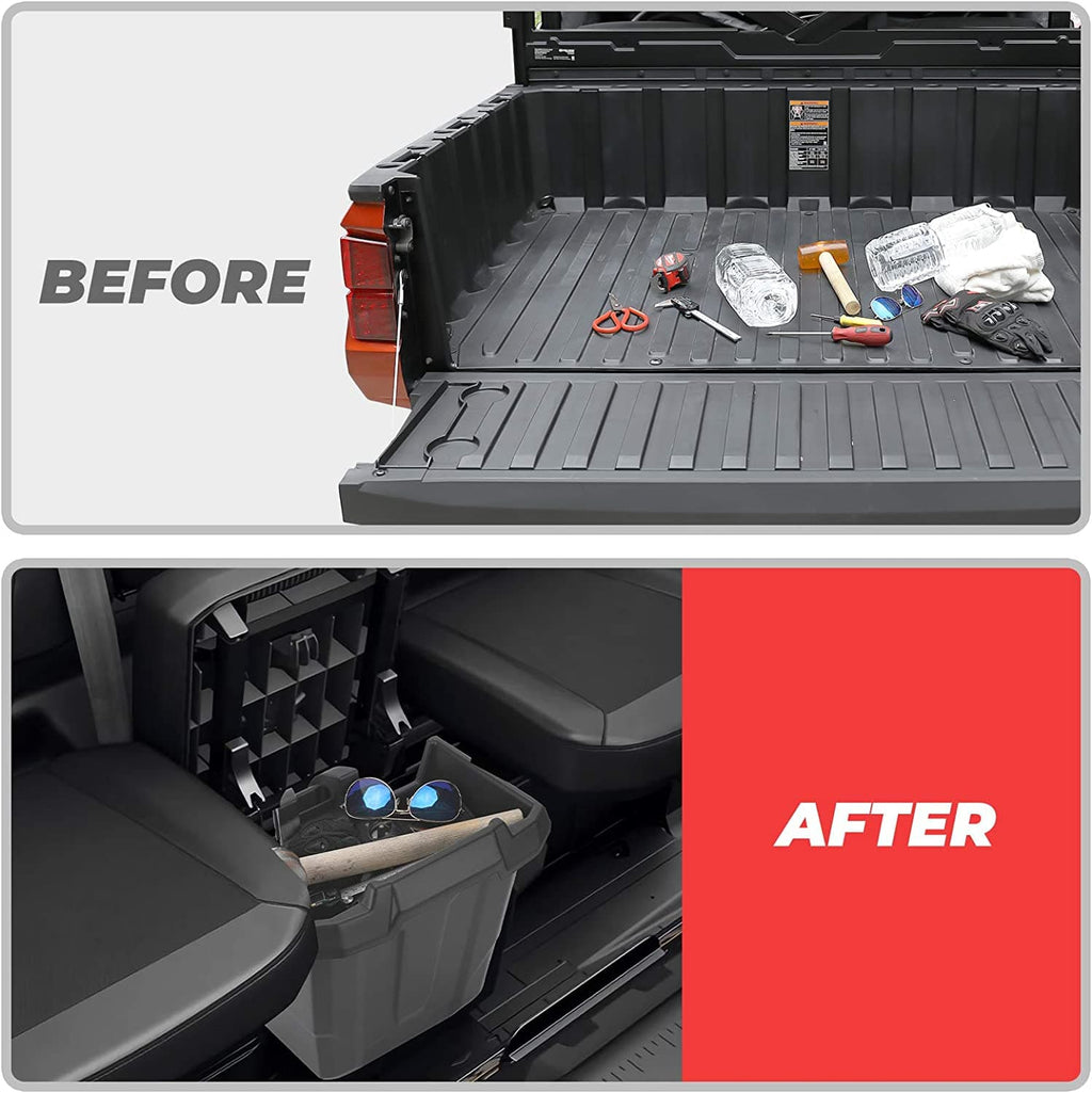 Center Underseat Storage Bin for Can Am Defender HD5|7|8|9|10