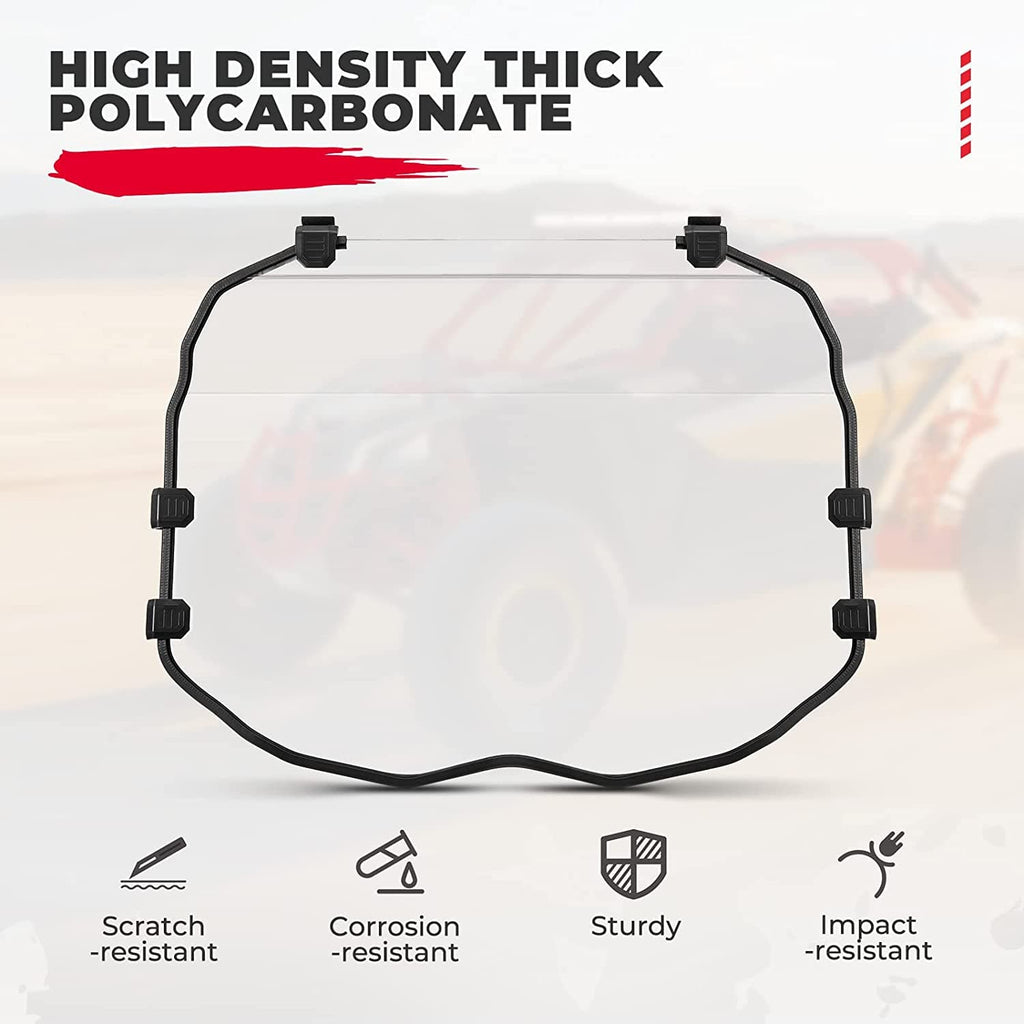 Full Windshield for Can-Am Maverick X3 / X3 MAX – fits Can-Am Maverick X3 MAX (view 4)