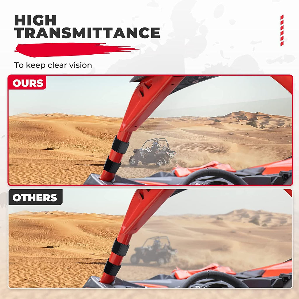 Full Windshield for Can-Am Maverick X3 / X3 MAX – fits Can-Am Maverick X3 MAX (view 6)