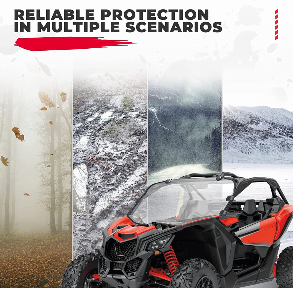 Full Windshield for Can-Am Maverick X3 / X3 MAX – fits Can-Am Maverick X3 MAX (view 8)