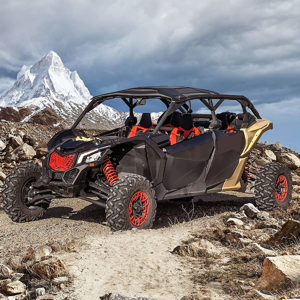 4pcs Lower Doors Panels with Metal Frame for Can-Am Maverick X3 MAX