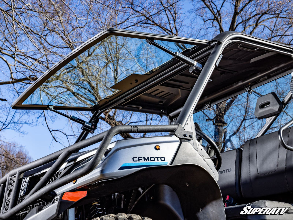 CFMOTO UForce 1000 MaxDrive Power Flip Glass Windshield