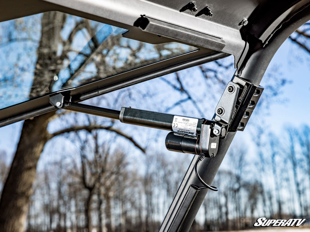 CFMOTO UForce 1000 MaxDrive Power Flip Glass Windshield