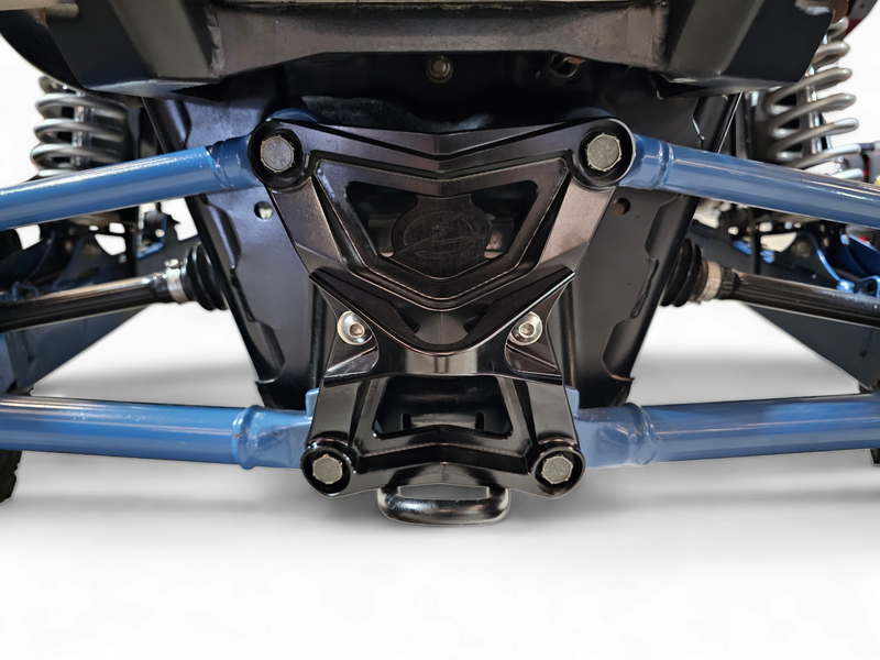 Elektric Offroad 2020-2024 Polaris RZR Pro XP Radius Rod Plate With Tow Hook Anodized Black