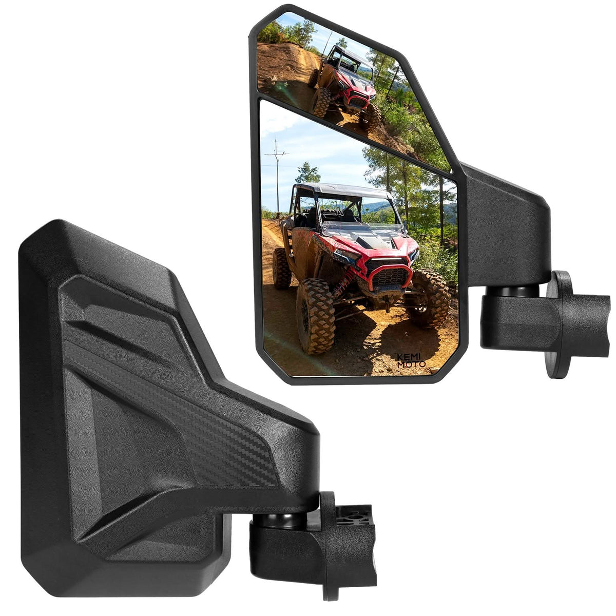 Door Mirrors 2-Segment Convex for Polaris RZR XP 1000 /4 2024-2025 – fits Polaris RZR XP 1000 (2024+)