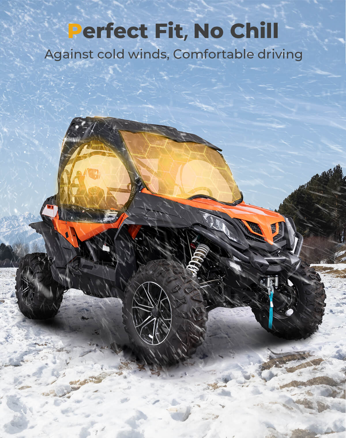 Soft Cab Enclosures for CFMOTO ZFORCE 500 | 800 | 1000