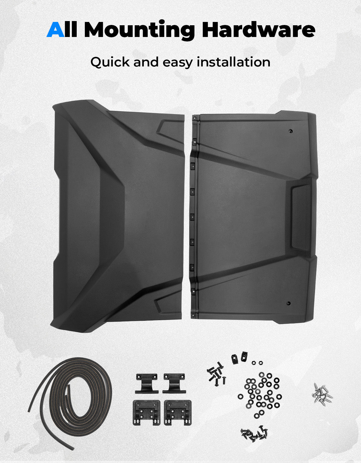 Combination Roof Top for Polaris RZR Trail S 900/ 1000 – fits Polaris RZR Trail S 1000 (view 5)