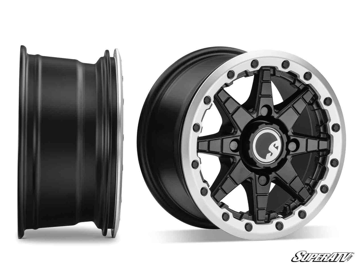 Standard XT Warrior Tires 34x10x14 on 14x7 Healy Lock Series Beadlock Wheels 4/137 Pattern
