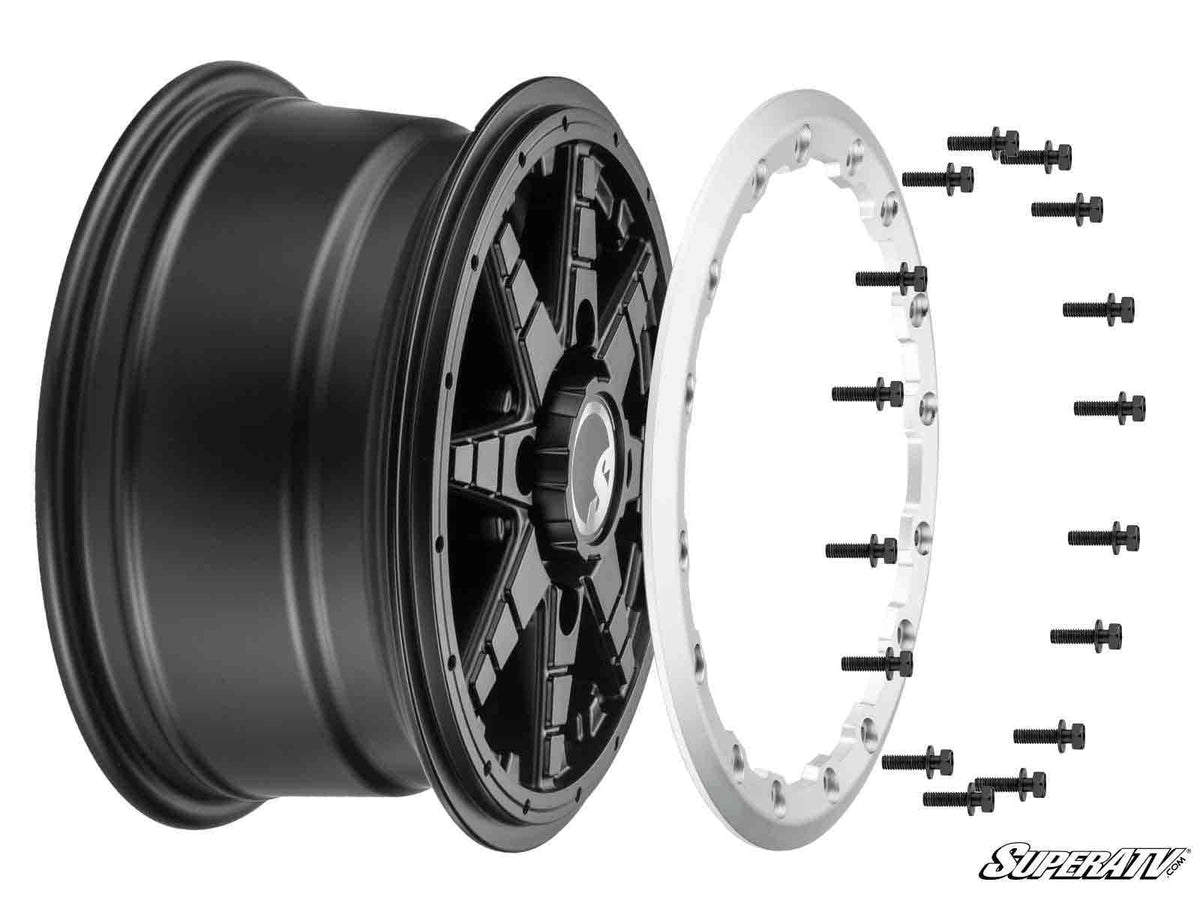 Standard XT Warrior Tires 32x10x14 on 14x7 Healy Lock Series Beadlock Wheels 4/137 Pattern