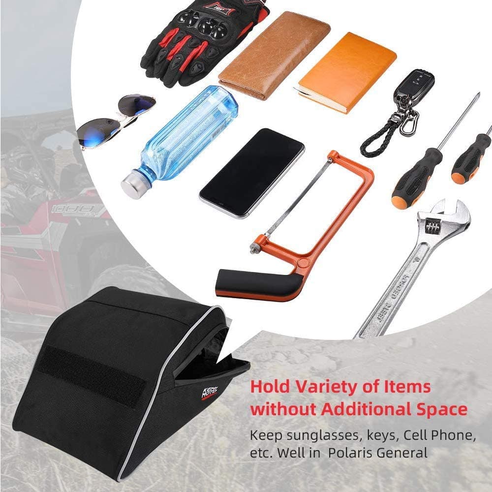 UTV Center Seats Storage Bag for Polaris General 2016-2024