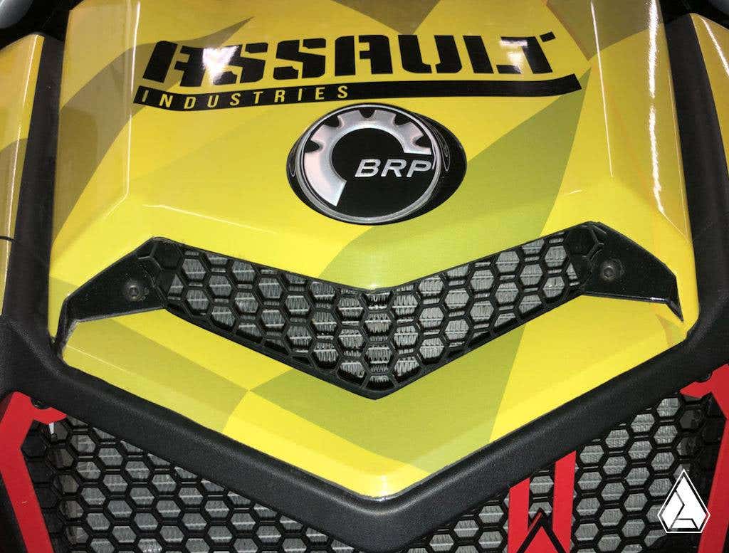 Assault Industries Can-Am Maverick X3 Honeycomb Bonnet Grille – fits Can-Am Maverick X3 MAX (view 4)