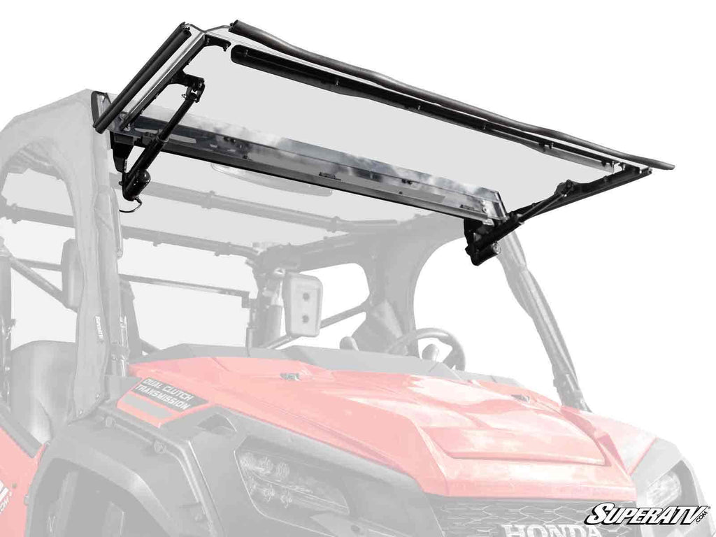 Honda Pioneer 1000 MaxDrive Power Flip Windshield – fits Honda Pioneer 1000 (2016-2025)