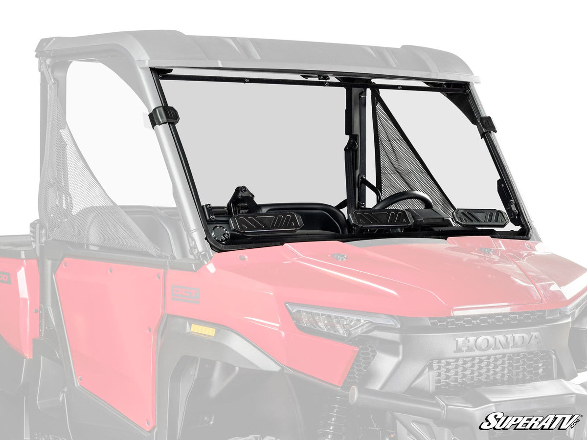 Honda Pioneer 1000 Vented Full Windshield – fits Honda Pioneer 1000 (2016-2025)