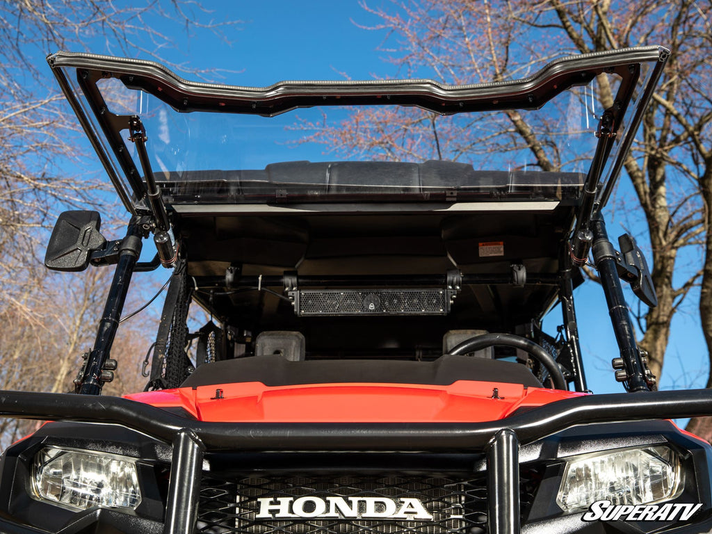 Honda Pioneer 700 MaxDrive Power Flip Windshield – fits Honda Pioneer 700-4 (view 4)