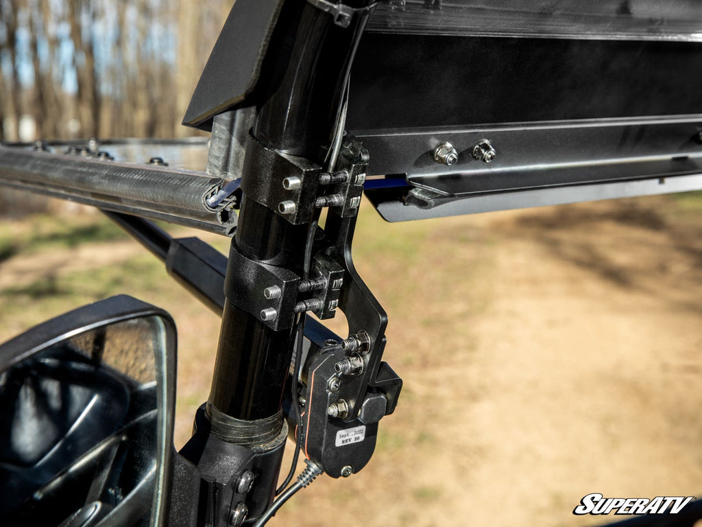 Honda Pioneer 700 MaxDrive Power Flip Windshield – fits Honda Pioneer 700-4 (view 6)