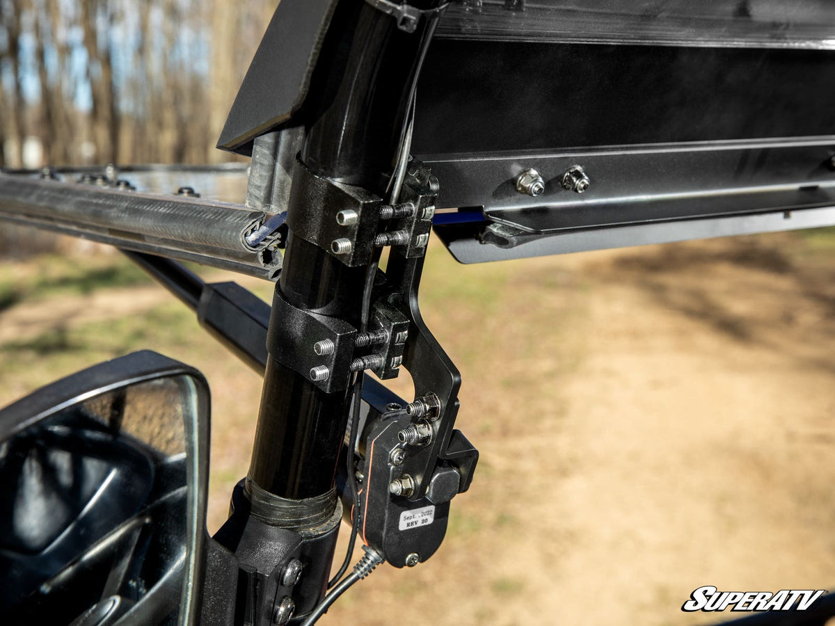 Honda Pioneer 700 MaxDrive Power Flip Windshield – fits Honda Pioneer 700-4 (view 6)