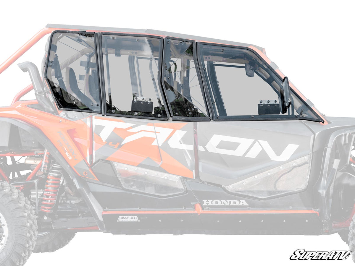 Honda Talon 1000-4 Hard Cab Enclosure Upper Doors – fits Honda Talon 1000R-4