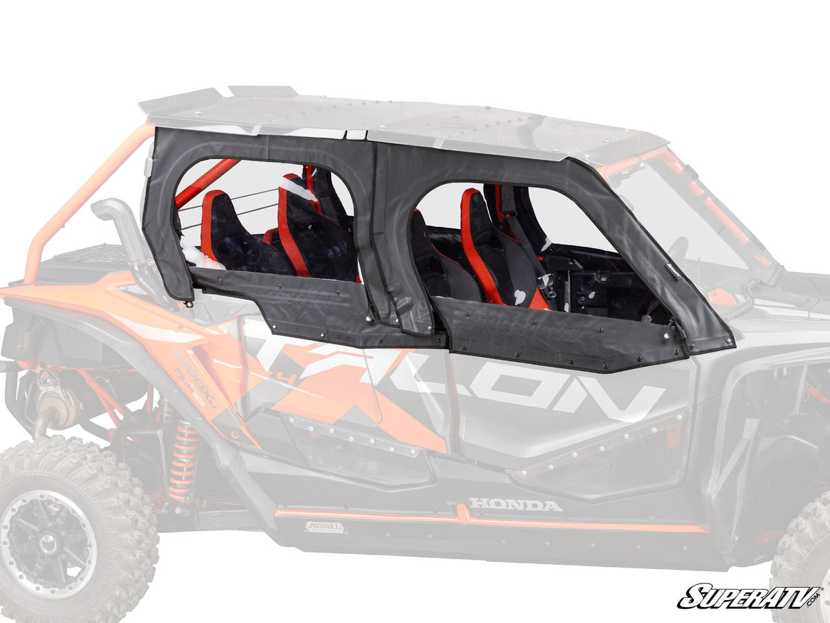 Honda Talon 1000X-4 Primal Soft Cab Enclosure Upper Doors – fits Honda Talon 1000X-4
