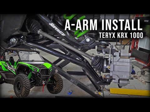 Kawasaki Teryx KRX High Clearance 1.5" Forward Offset A-Arms – fits Kawasaki Teryx KRX4 1000 (view 4)