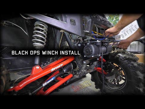 Polaris Ranger XP 900 Winch Mounting Plate