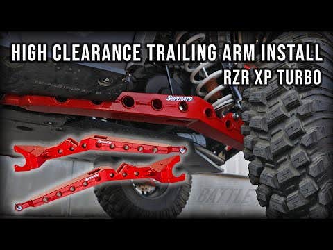 Polaris RZR XP Turbo High Clearance Rear Trailing Arms – fits Polaris RZR XP Turbo (view 8)