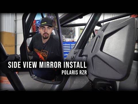 Polaris Ranger Side View Mirrors – fits Polaris Ranger 570 Midsize