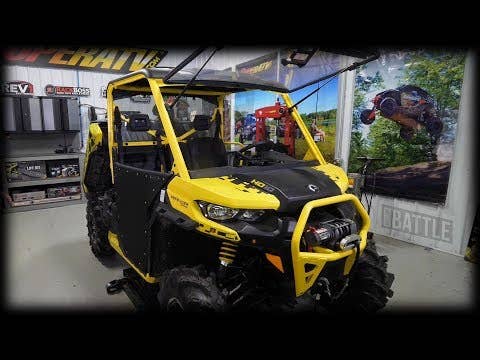 Can-Am Defender HD9 MAX Aluminum Doors