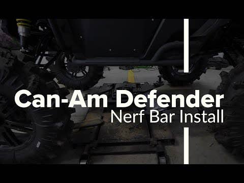 Can-Am Defender HD10 Heavy-Duty Nerf Bars