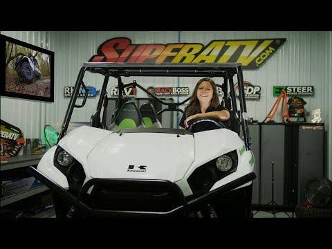 Kawasaki Teryx Flip Windshield