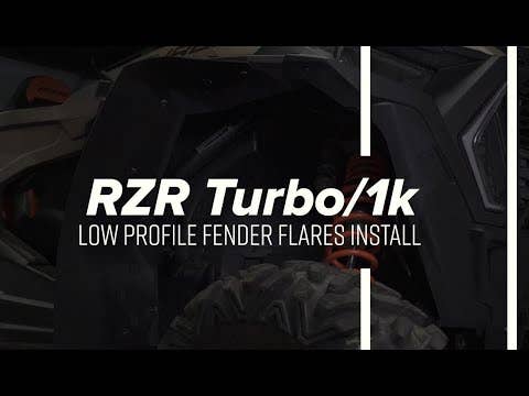 Polaris RZR XP 1000 Low Profile Fender Flares – fits Polaris RZR XP 1000 (2014-2023) (view 7)
