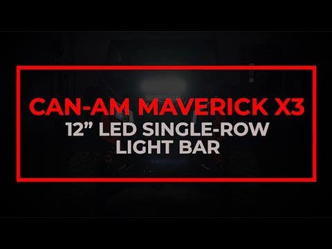 12" LED Single-Row Light Bar