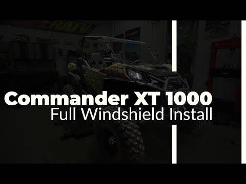 Can-Am Commander Full Windshield