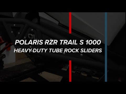 Polaris RZR XP Turbo Heavy-Duty Tube Rock Sliders