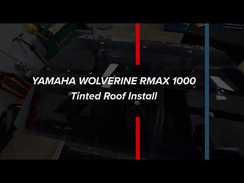 Yamaha Wolverine RMAX 1000 Tinted Roof