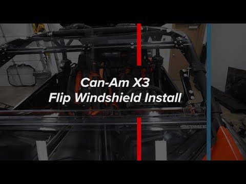 Can-Am Maverick X3 Flip Windshield