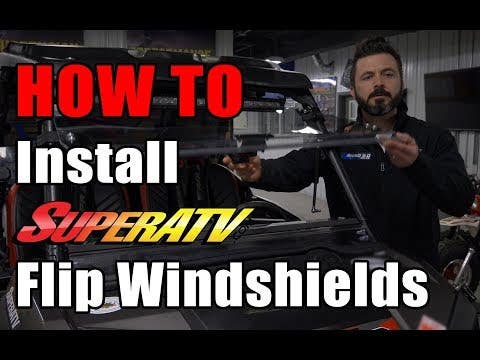 Yamaha Viking Flip Windshield