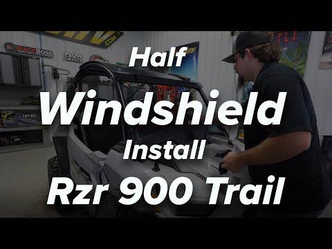 Polaris RZR Trail S 900 Half Windshield