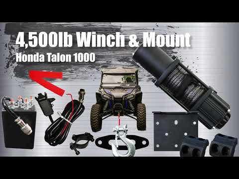 Honda Talon 1000 Winch Mounting Plate