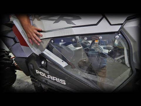 Polaris RZR XP Turbo S Clear Lower Doors