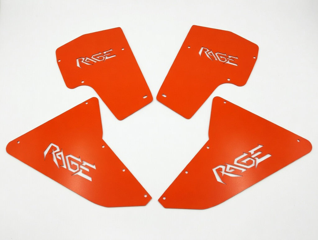 Rage Fab inner fender liner inserts on a Can-Am Maverick