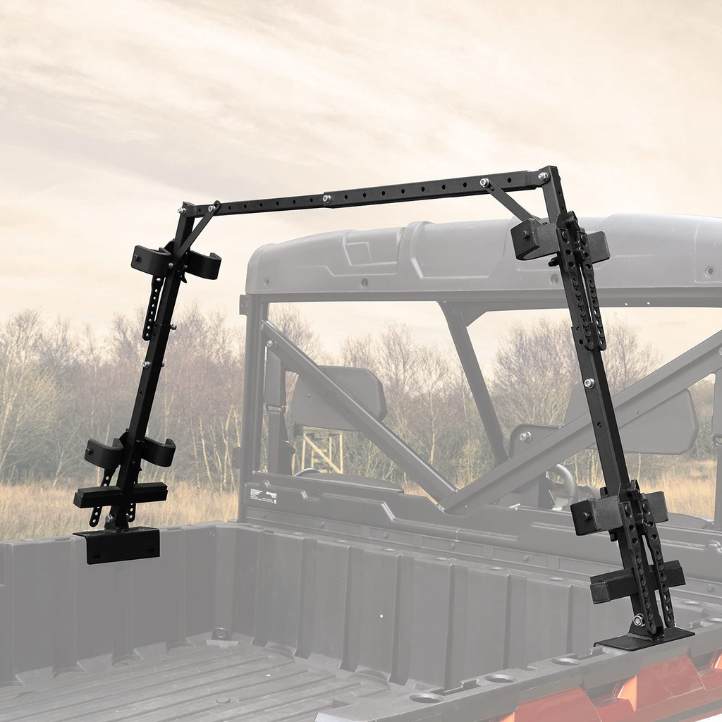 UTV Sporting Clays Shotgun Holders for Polaris Ranger General Pioneer Golf Cart – fits Polaris General 1000