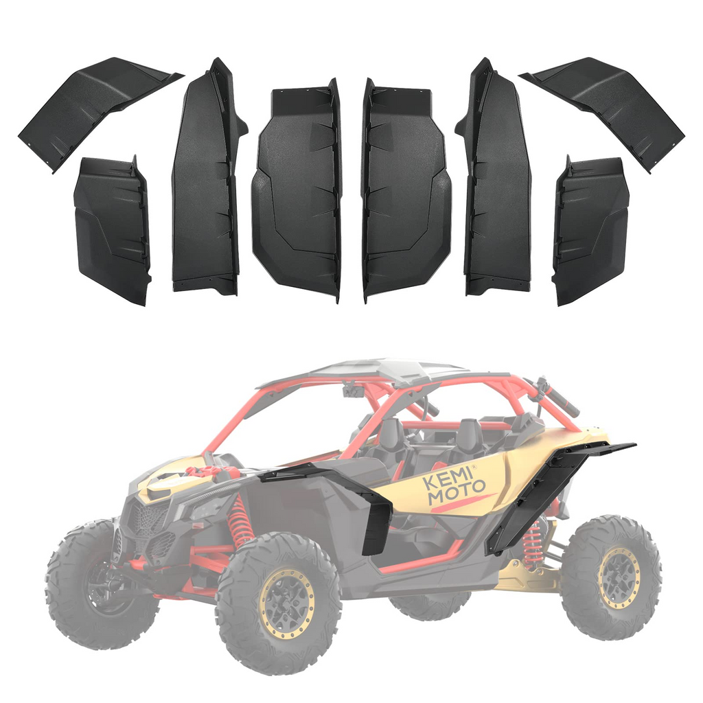 Upgraded Extended Fender Flares for Can-Am Maverick X3 / X3 Max – fits Can-Am Maverick X3 2-Seat
