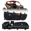 Storage Door Bags with Removable Knee Pad for Can Am Maverick X3
