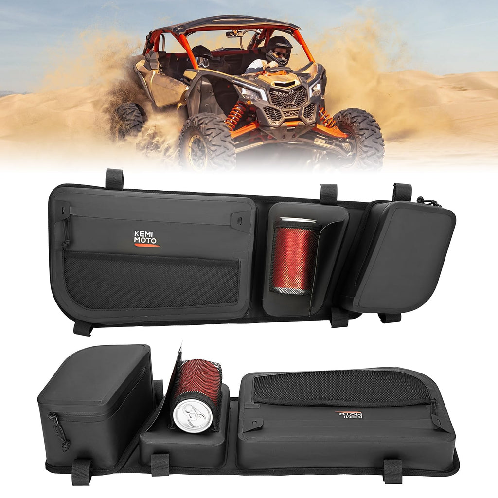 Update Water-repellent Door Bags for Can-Am Maverick X3/MAX – fits Can-Am Maverick X3 2-Seat