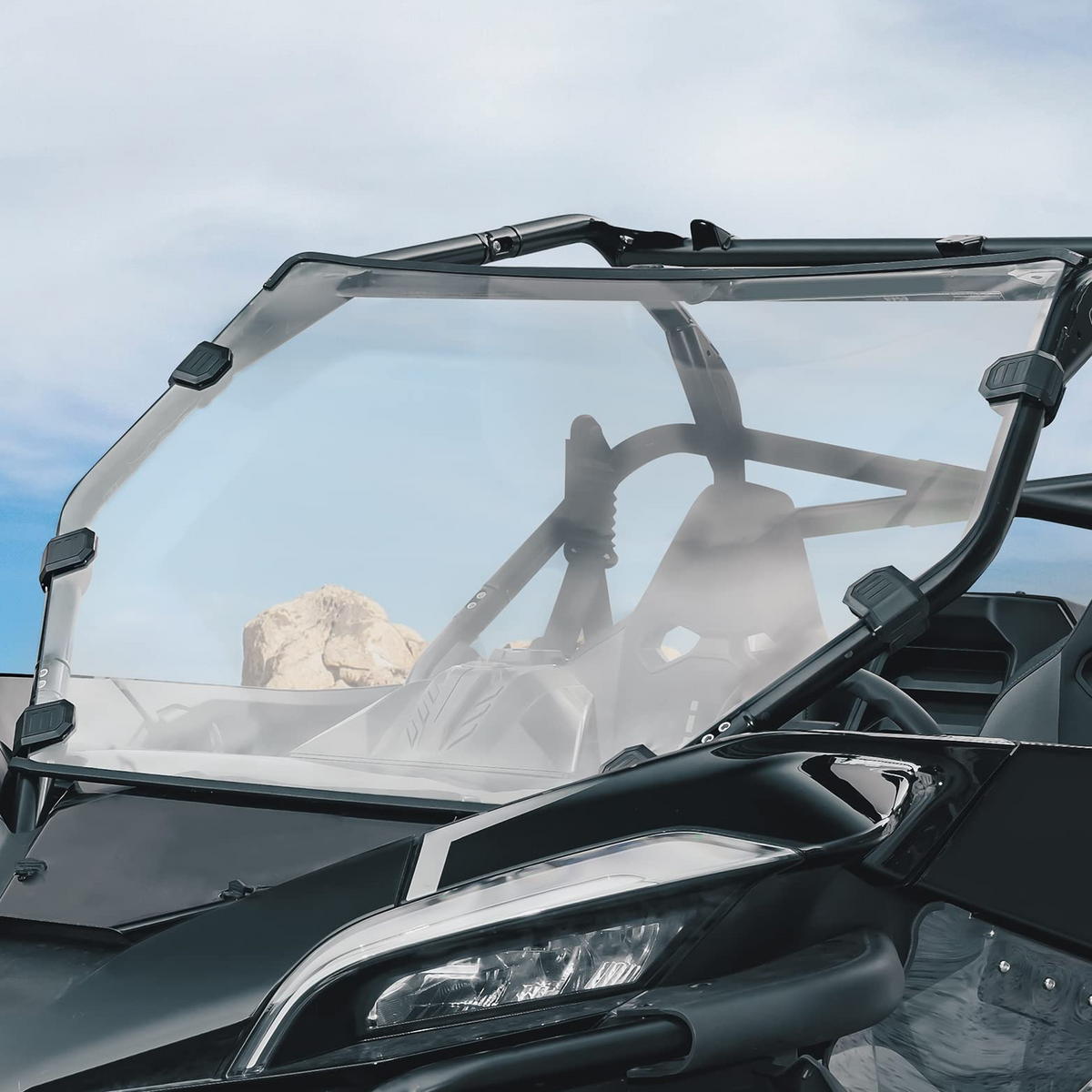 Scratch Resistant Full Windshield for CFMOTO ZForce 950