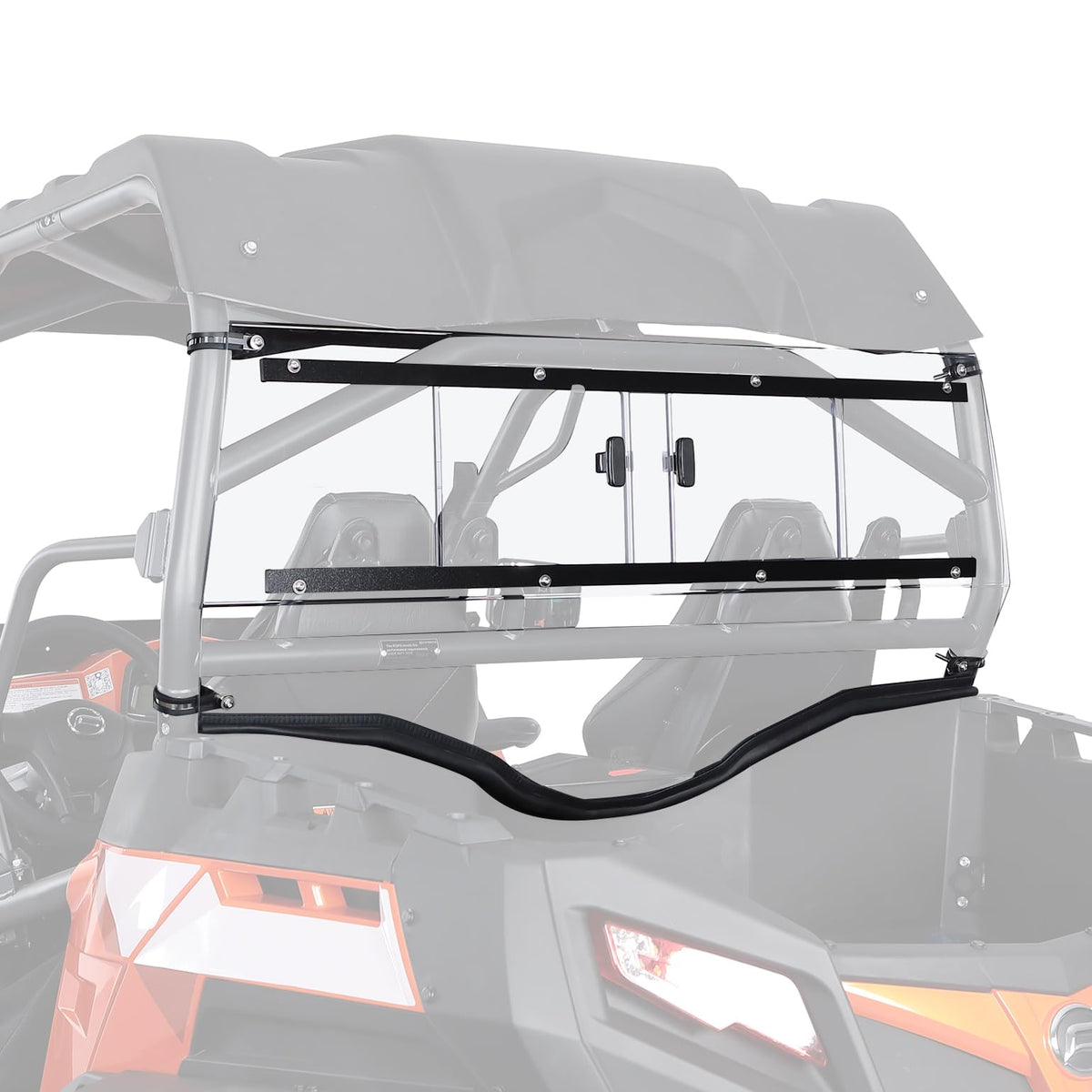 2-IN-1 Rear Windshield for CFMOTO ZForce 500 | 800 | 1000